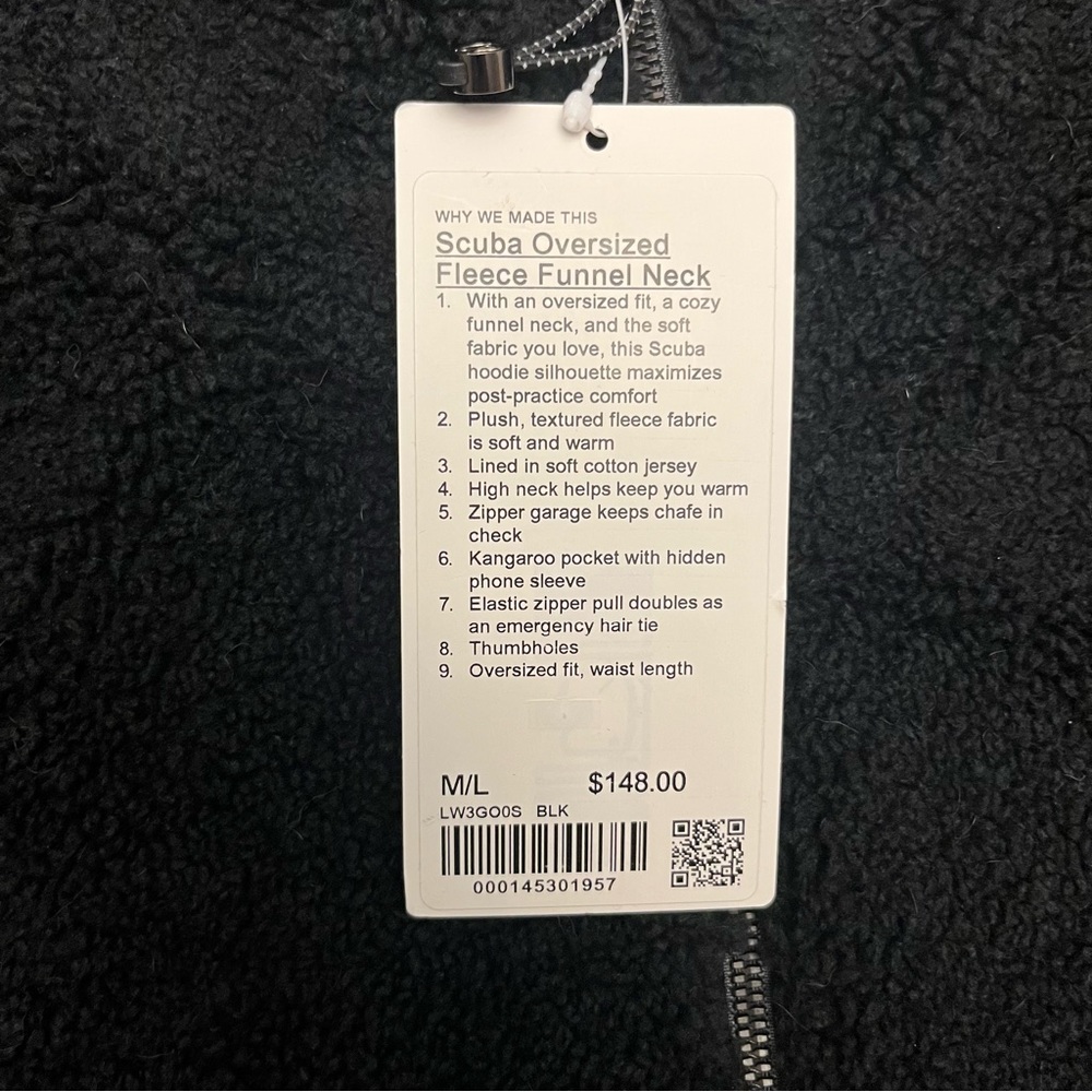 Lululemon Scuba Oversized Funnel neck jacket
